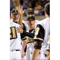 Manager Mike Pinto with the Southern Illinois Miners