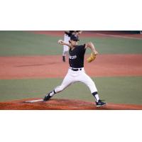 Pitcher Zac Westcott with the Southern Illinois Miners