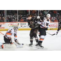 Lehigh Valley Phantoms battle the Hershey Bear