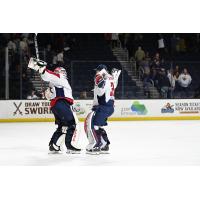 South Carolina Stingrays celebrate a win