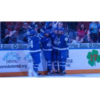 Wichita Thunder celebrate a goal