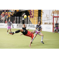 Baltimore Blast's Juan Pereira in action