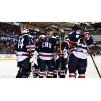 South Carolina Stingrays celebrate a win