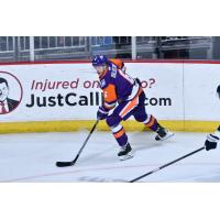 Defenseman Anton Malmstrom with the Orlando Solar Bears