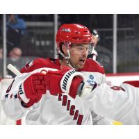 Allen Americans forward Bennett MacArthur