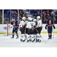 Vancouver Giants celebrate win