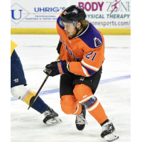 Forward Tag Bertuzzi with the Reading Royals