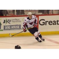 South Carolina Stingrays' Jack Adams on the ice