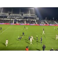 North Carolina FC battles with the Charleston Battery