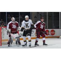 Peterborough Petes defend the Kingston Frontenacs