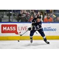 Worcester Railers' Zsombor Garat in action