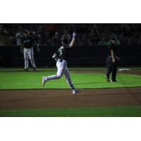 Dayton Dragons third baseman Sal Stewart rounds the bases