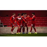 Chicago Fire FC II celebrates win