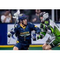 Georgia Swarm battle the Saskatchewan Rush