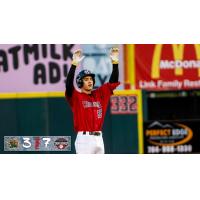 Hickory Crawdads' Anthony Gutierrez on game night