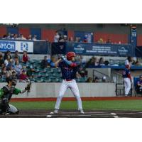 Green Bay Rockers' Seth Farni at bat