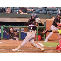 Pensacola Blue Wahoos' Jared Serna at bat