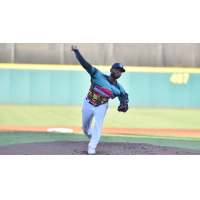 San Antonio Missions' Henry Baez on the mound