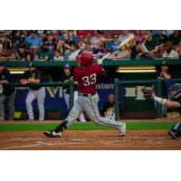 Sioux City Explorers' Jake Ortega at bat