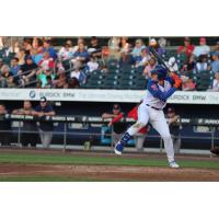 Syracuse Mets' Brett Baty at bat