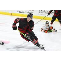 Forward Keanan Stewart with the Cincinnati Cyclones