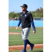 Joe Ellison with the Ontario Blue Jays