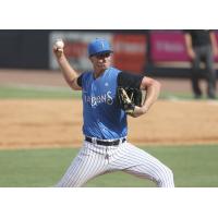 Tampa Tarpons' Bryce Warrecker in action