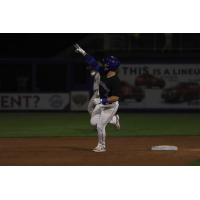 Syracuse Mets' Yolmer Sanchez on game night