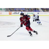 Forward Matthew Edwards with the Vancouver Giants