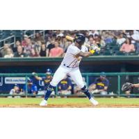 Tre' Morgan of the Montgomery Biscuits