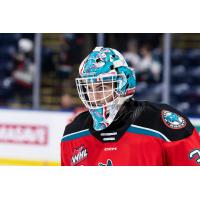 Kelowna Rockets goaltender Jari Kykkanen