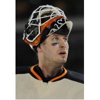 Goaltender Michael Leighton with the Lehigh Valley Phantoms