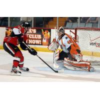 Goaltender Michael Leighton with the Lehigh Valley Phantoms