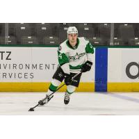 Defenseman Gavin White with the Texas Stars