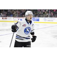 Wenatchee Wild's Evan Friesen on game night