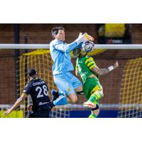 Pittsburgh Riverhounds SC goalkeeper Eric Dick