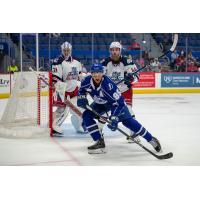 Syracuse Crunch forward Daniel Walcott vs. the Hartford Wolf Pack