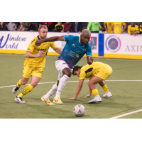 St. Louis Ambush forward Franck Tayou vs. the Milwaukee Wave