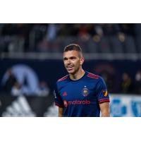 Chicago Fire FC midfielder Luka Stojanovic