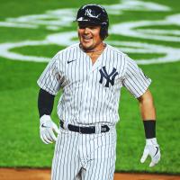 Luke Voit with the New York Yankees