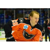 Oskar Lindblom with the Lehigh Valley Phantoms