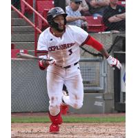 Sioux City Explorers infielder Jared Walker