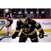 Forward Carson Wetsch with the Calgary Hitmen