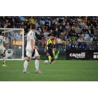Rhode Island FC in U.S. Open Cup play against the New England Revolution