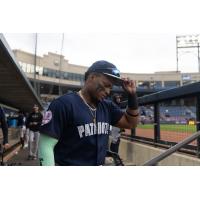 Christopher Familia of the Somerset Patriots