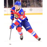 Caleb Desnoyers of the Moncton Wildcats